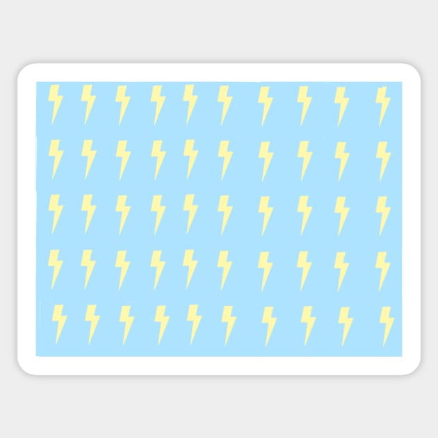 lightning bolts! Sticker by Pascales Designs